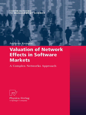 cover image of Valuation of Network Effects in Software Markets